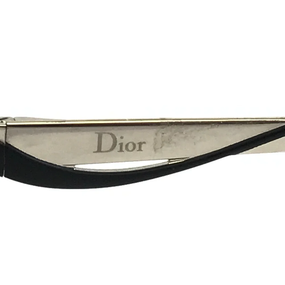 Christian Dior Eyeglasses Frames CD3783 G8Q Black Light Gold Cat Eye 55-14-140